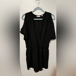 Medium New York & Company Black Romper